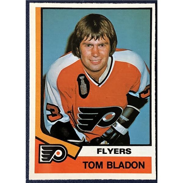 1974-75 O-PEE-CHEE TOM BLADON ROOKIE CARD