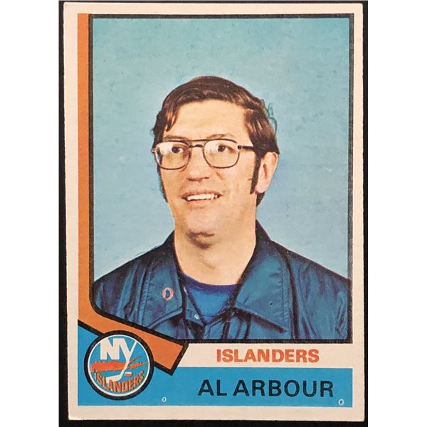 1974-75 TOPPS AL ARBOUR (HOF)