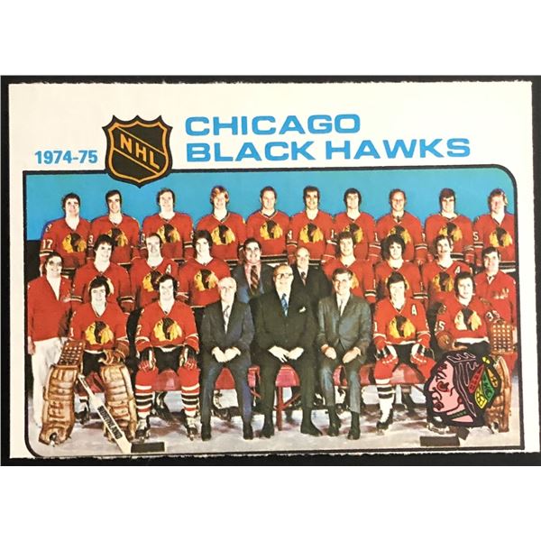 1975-76 O-PEE-CHEE CHICAGO BLACK HAWKS