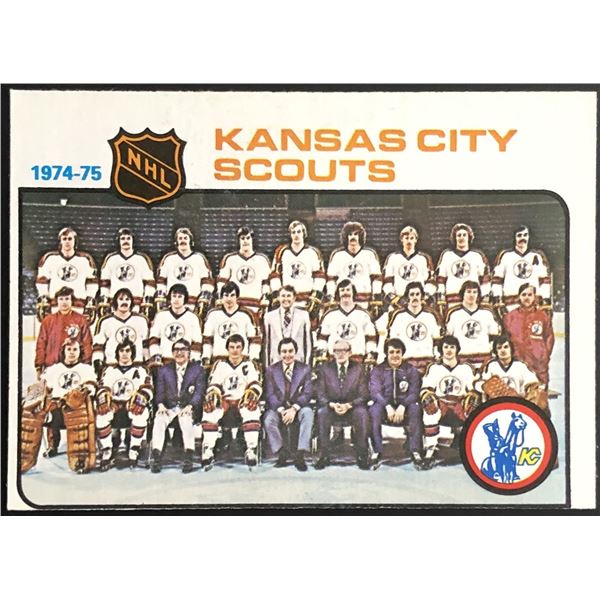 1975-76 O-PEE-CHEE KANSAS CITY SCOUTS