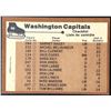 Image 2 : 1975-76 O-PEE-CHEE WASHINGTON CAPITALS