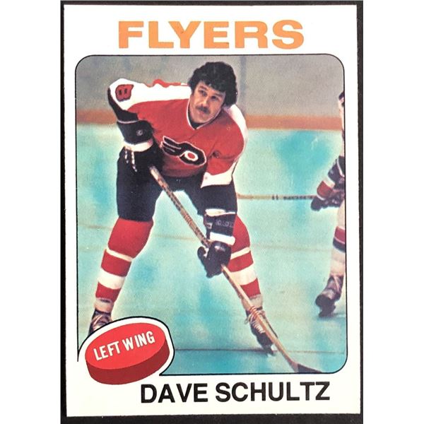 1975-76 TOPPS DAVE SCHULTZ