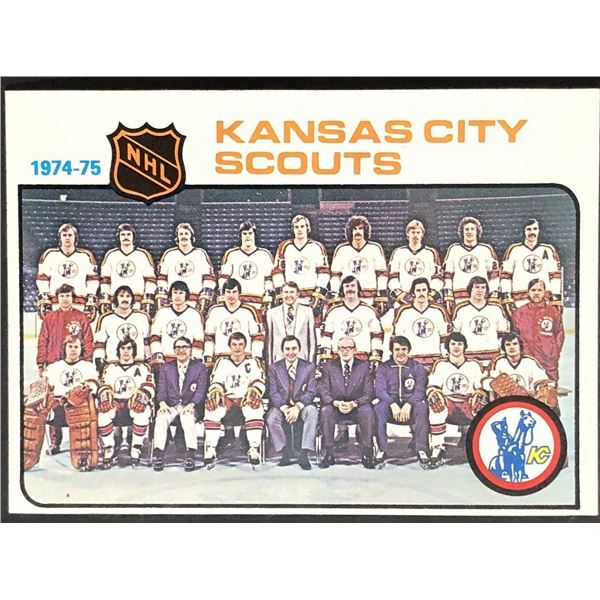 1975-76 TOPPS KANSAS CITY SCOUTS