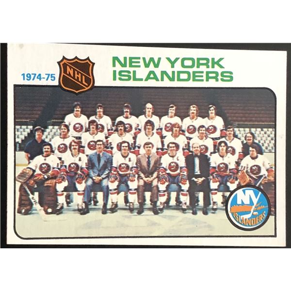 1975-76 TOPPS NEW YORK ISLANDERS