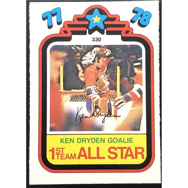 1978-79 O-PEE-CHEE KEN DRYDEN (HOF)