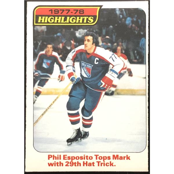 1978-79 O-PEE-CHEE PHIL ESPOSITO (HOF)
