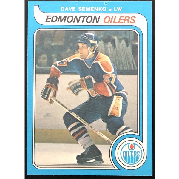 1979-80 O-PEE-CHEE DAVE SEMENKO ROOKIE CARD