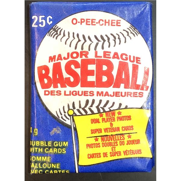 1983 O-PEE-CHEE BASEBALL WAX PACK