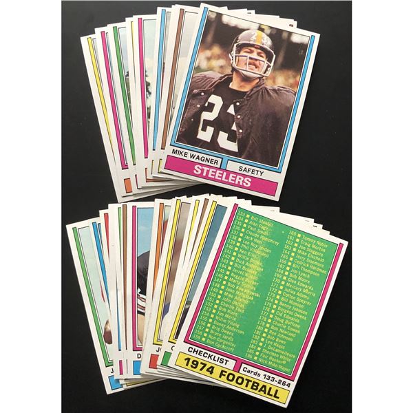 1974 TOPPS NFL COLLECTION - 25 CARDS