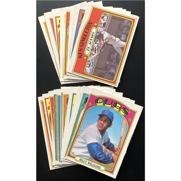 1972 O-PEE-CHEE BASEBALL COLLECTION - 25 CARDS