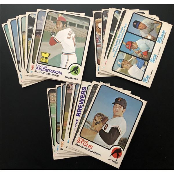 1973 O-PEE-CHEE BASEBALL COLLECTION - 25 CARDS