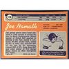 Image 2 : 1970 TOPPS JOE NAMATH (HOF)