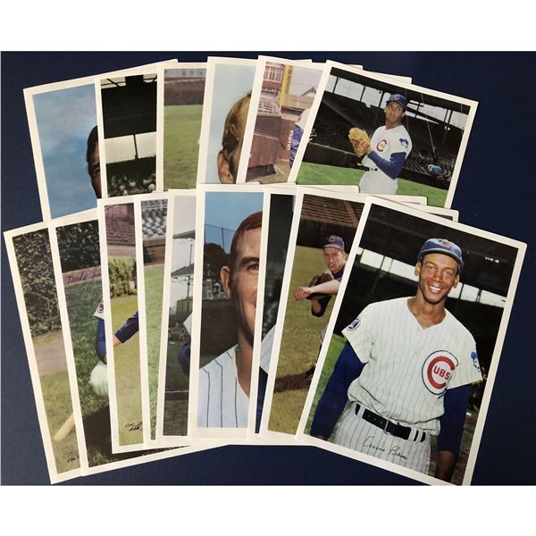 1960 JEWEL TEA CHICAGO CUBS TEAM SET -- FEATURING BANKS & JENKINS (HOF)