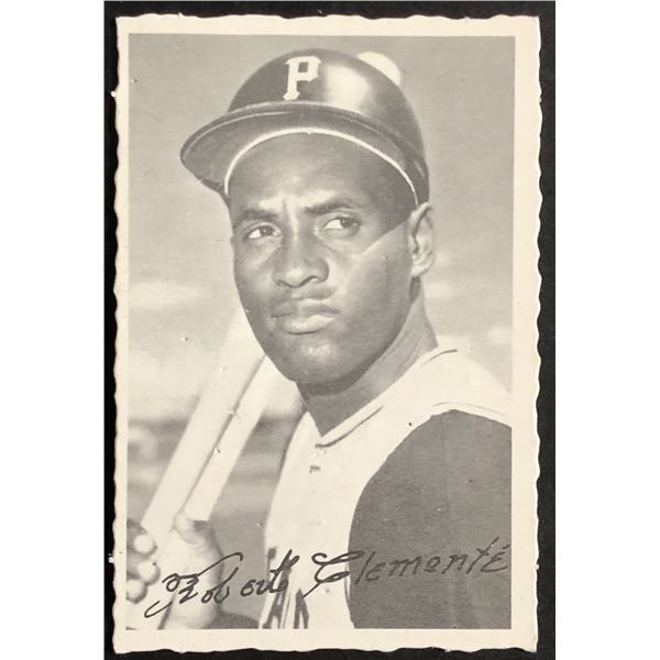 1969 TOPPS DECKLE EDGE ROBERTO CLEMENTE (HOF)