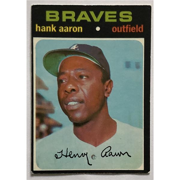 1971 O-PEE-CHEE HANK AARON (HOF)