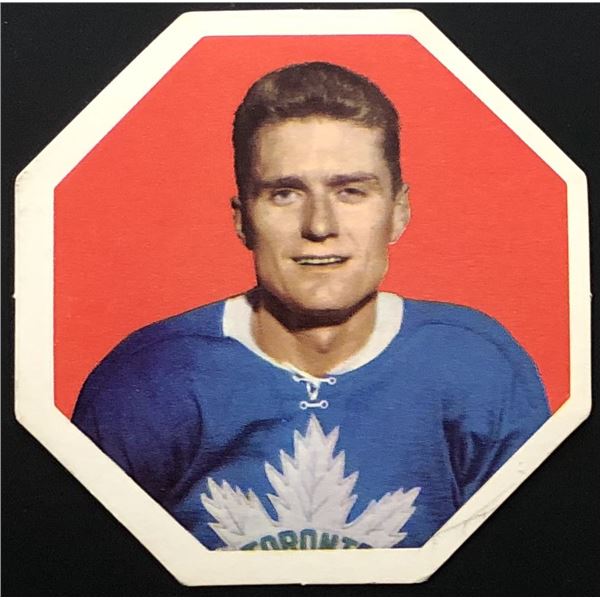 1961-62 YORK PEANUT BUTTER ALLAN STANLEY (HOF)