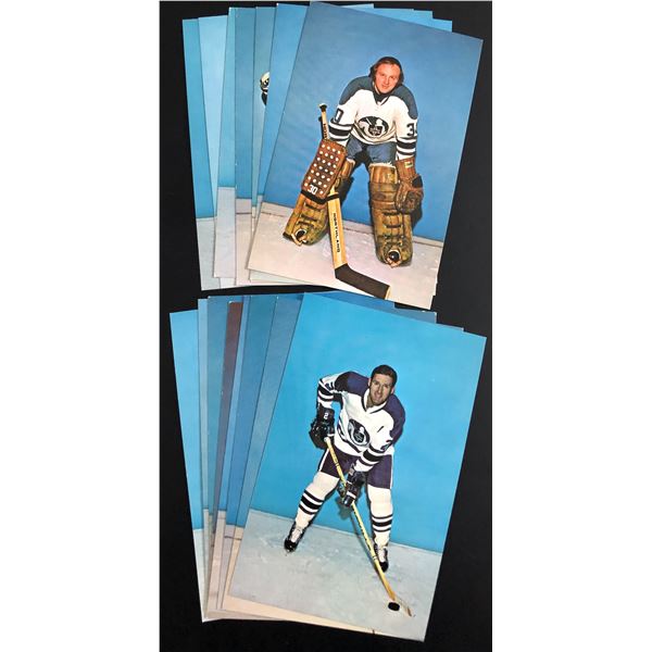 1973-74 WHA CLEVELAND CRUSADERS POST CARDS TEAM SET