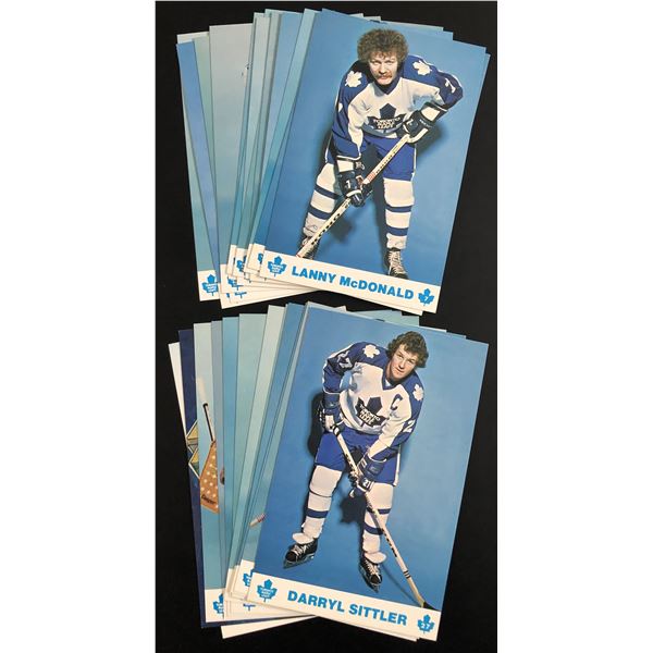 1976-77 TORONTO MAPLE LEAFS TEAM POST CARD SET