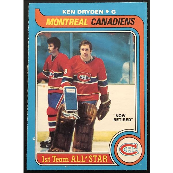 1979-80 O-PEE-CHEE KEN DRYDEN (HOF)