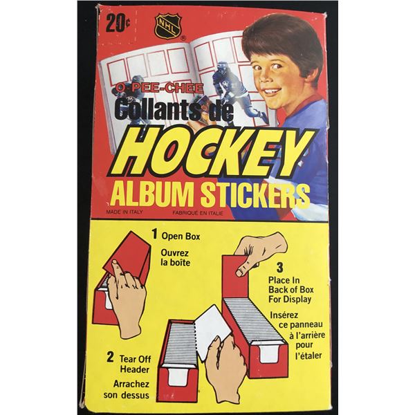 1982 O-PEE-CHEE NHL STICKERS SEALED BOX