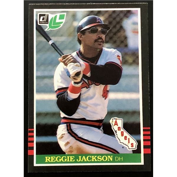 1985 LEAF REGGIE JACKSON (HOF)