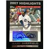 Image 1 : 2008 TOPPS GARY SHEFFIELD - SIGNED
