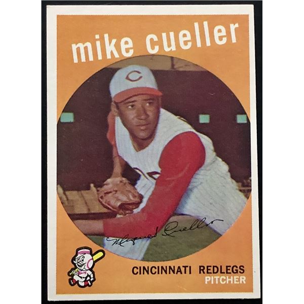 1959 TOPPS MIKE CUELLAR ROOKIE CARD