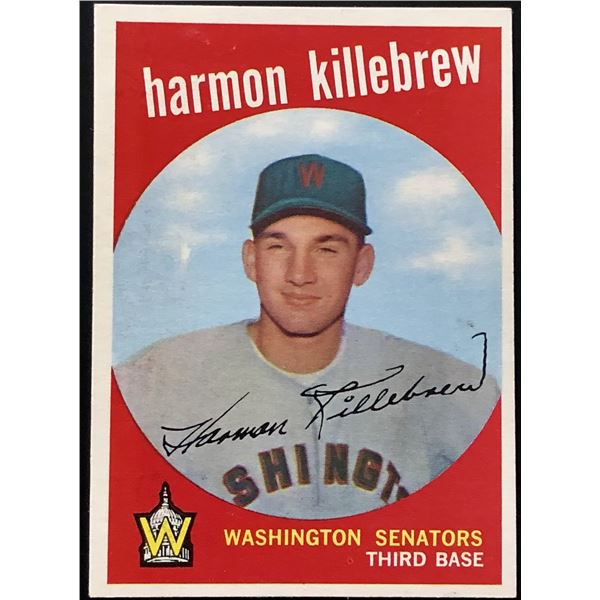1959 TOPPS HARMON KILLEBREW (HOF)