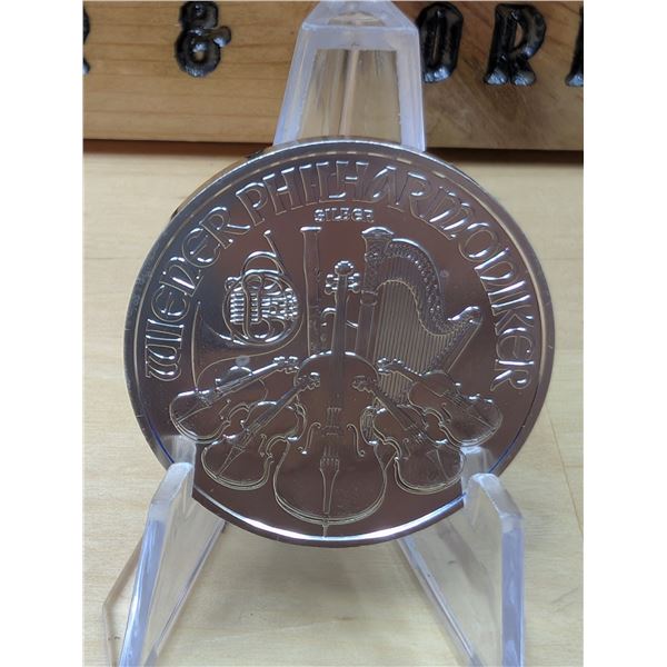 Lot 16-1) 1 oz Austrian Philharmonic silver