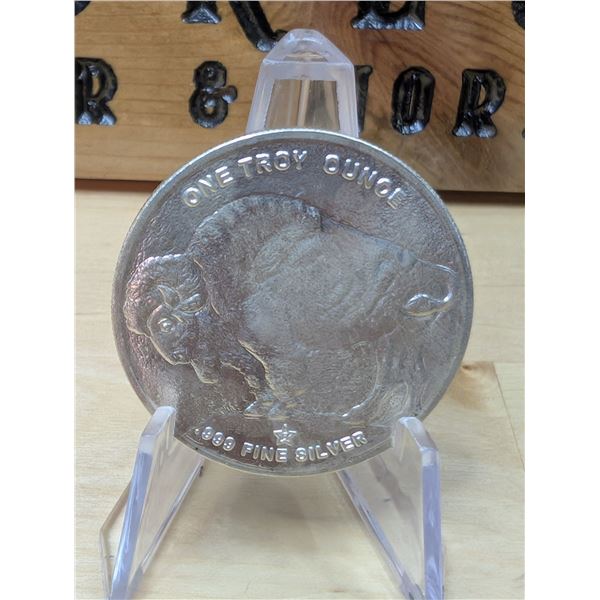Lot 39-1)  1 oz Buffalo silver
