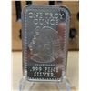 Image 3 : Lot 59-1) 1 oz Aztec calendar silver Bar