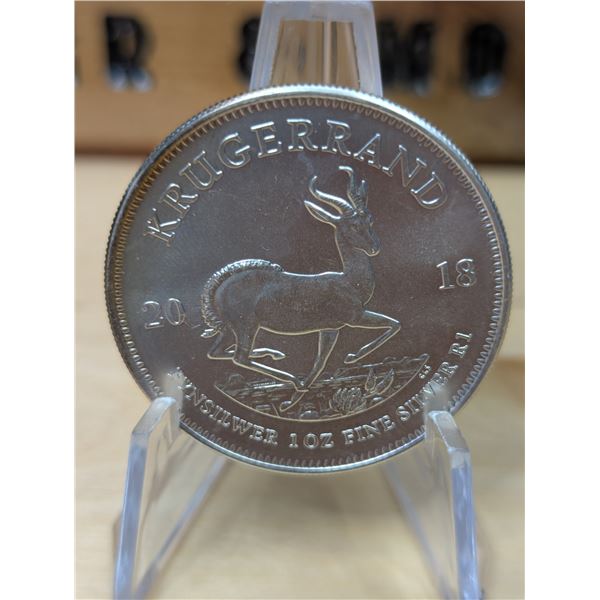 Lot 73-1) 1oz South Africa Krugerrand coin