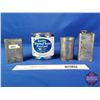 Image 2 : Tin Combo (4) : - Swift's Silverleaf Brand Pure Lard - Neilson's Pure Cocoa - 2 Unlabelled (Tallest 