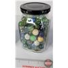 Image 7 : Marble Collection (4 Jars) Including some Uranium Glass Marbles! (SEE PICS!)  (Important: All Items 