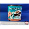 Image 2 : Kentucky Club Tobacco Tin (4-7/8"H x 5"Dia) (SEE PICS!)  (Important: All Items in this Auction Sale 