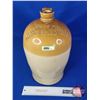 Image 1 : 2 Gallon Stoneware Crock Jug "EVANS & Co. CARDIFF PENARTH TAFF'S WELL & BARRY" (15-1/2"H) (SEE PICS!