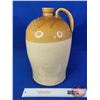 Image 3 : 2 Gallon Stoneware Crock Jug "EVANS & Co. CARDIFF PENARTH TAFF'S WELL & BARRY" (15-1/2"H) (SEE PICS!