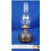 Image 1 : Coal Oil Lamp : Clear : Lamp Light Farms Burner (Measures Total with Chimney : 14-1/8"H) (SEE PICS!)
