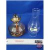 Image 6 : Coal Oil Lamp : Clear : Lamp Light Farms Burner (Measures Total with Chimney : 14-1/8"H) (SEE PICS!)