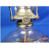 Image 7 : Coal Oil Lamp : Clear : Lamp Light Farms Burner (Measures Total with Chimney : 14-1/8"H) (SEE PICS!)