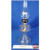 Image 1 : Coal Oil Lamp : Clear (Measures Total with Chimney : 18-1/2"H) (SEE PICS!)  (Important: All Items in