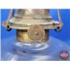 Image 7 : Coal Oil Lamp : Clear : P&A Burner (Measures Total with Chimney : 18-3/4"H) (SEE PICS!)  (Important: