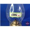 Image 9 : Coal Oil Lamp : Clear : P&A Burner (Measures Total with Chimney : 18-1/4"H) (SEE PICS!)  (Important: