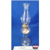 Image 3 : Coal Oil Lamp : Clear  (Measures Total with Chimney : 18"H) (SEE PICS!)  (Important: All Items in th