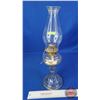 Image 4 : Coal Oil Lamp : Clear  (Measures Total with Chimney : 18"H) (SEE PICS!)  (Important: All Items in th