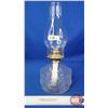 Image 1 : Coal Oil Lamp : Clear : Lamp Light Farms Burner (Measures Total with Chimney : 14-1/2"H) (SEE PICS!)