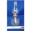 Image 4 : Coal Oil Lamp : Clear : Lamp Light Farms Burner (Measures Total with Chimney : 14-1/2"H) (SEE PICS!)