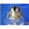 Image 7 : Coal Oil Lamp : Clear : White Flame Burner (Measures Total with Chimney : 17-1/2"H) (SEE PICS!)  (Im