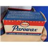 Image 3 : ESSO Collector Combo : 4 Tins & Box of Parowax (Tallest Tins Measure: 11") (SEE PICS!)  (Important: 
