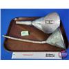 Image 1 : Funnels (2) (Longest 17"L) (SEE PICS!)  (Important: All Items in this Auction Sale are located at fa
